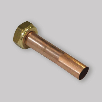 TUBO RAME DIRITTO PER CALDAIE 14x180 cart. 1/2"