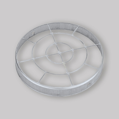 GRIGLIA ASPIRAZIONE Ø 80 Inox