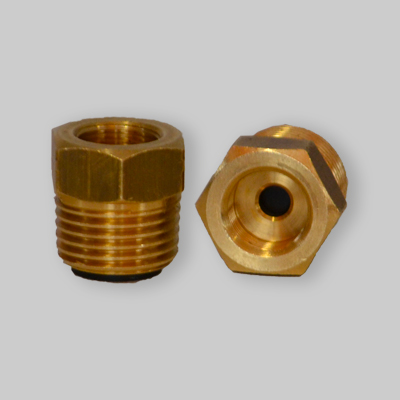 VALVOLA DI RITEGNO PER TERMOMANOMETRO 14 x 1" x 1/2"