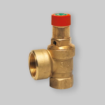 VALVOLA DI SICUREZZA ORDINARIA A MEMBRANA DI MASSIMA PRESSIONE 3/4"x1" - 3 Bar 100 kW