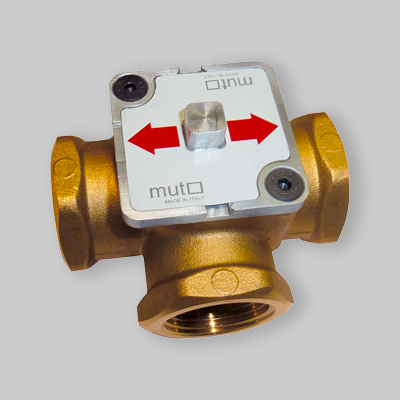 VALVOLA TERMOSTATICA DEVIATRICE 1" Taratura 55° F