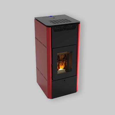 IDROSTUFA A PELLET CORVARA 20V Kw 19.27 - Bordeaux