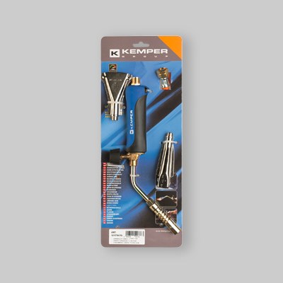 CANNELLO PER SALDATURA CON TUBO E 3 BECCUCCI 1,5 mt