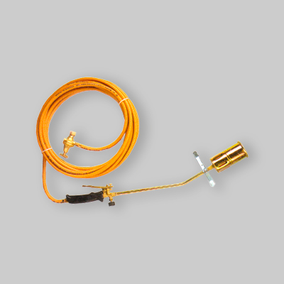 SET PER ASFALTISTICA E FISSAGGIO GUAINE CM 60 Bruciatore acciaio Ø 60 mm