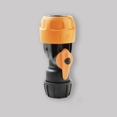 RACCORDO PORTAGOMMA CON RUBINETTO Ø 1/2" - 5/8"