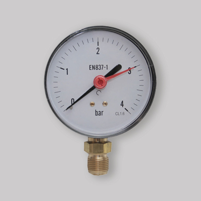 MANOMETRO Ø 50 LATERALE 0÷10 bar