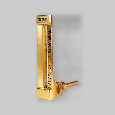 TERMOMETRO AD IMMERSIONE ATTACCO A SQUADRA -30 - 50° 63 mm 1/2"