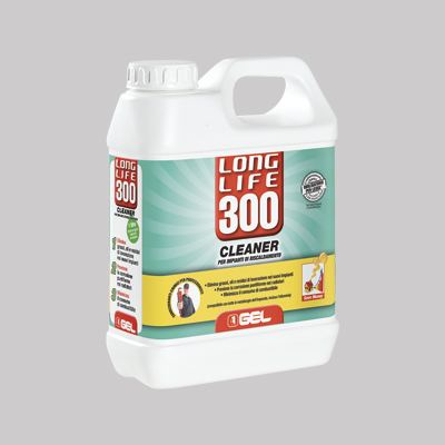 DETERGENTE PER IMPIANTI TERMICI "LONG LIFE 300" Tanica 1 lt.