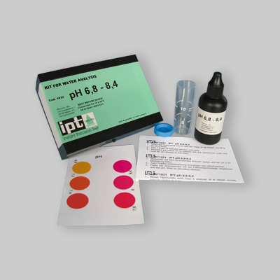 KIT ANALISI PER LA MISURA DEL PH DELL'ACQUA -