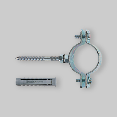 COLLARE PESANTE IN ACCIAIO ZINCATO PER TUBI CPT 1"1/4