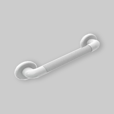CORRIMANO LINEARE IN PLASTICA Bianco cm 60