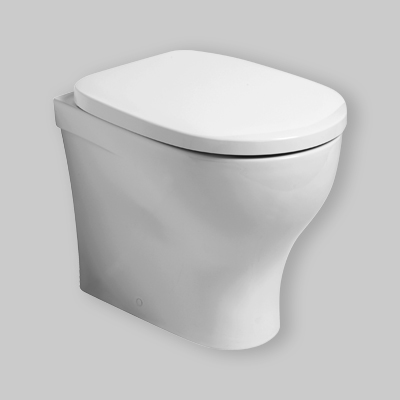 VASO FILO PARETE TRASLATO "PRATICA" RIMFREE Scarico universale