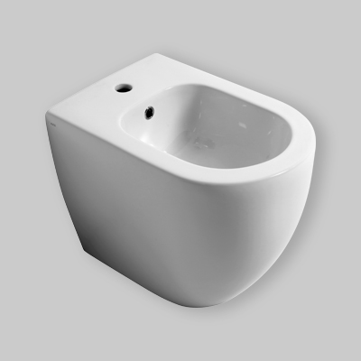 BIDET FILO PARETE "FORM SQUARE" Monoforo