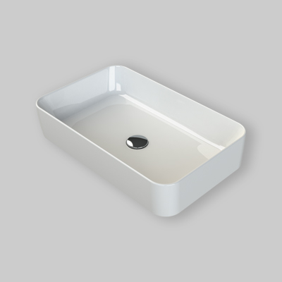 LAVABO DA APPOGGIO RETTANGOLARE SPR "SERIE ONE" 60 x 38 cm