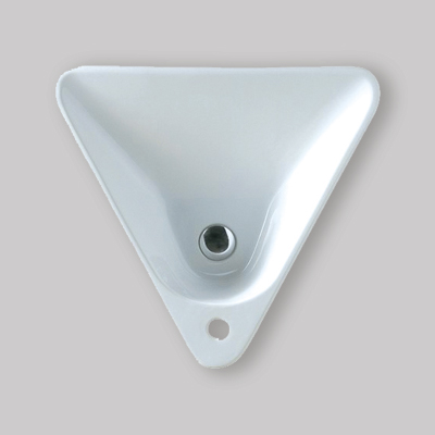 LAVABO DA APPOGGIO "EDGE TRIO" 55x60 cm