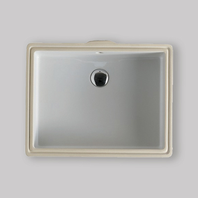 LAVABO DA INCASSO SOTTOPIANO "CUBIC 50" 54 x 41,5 cm