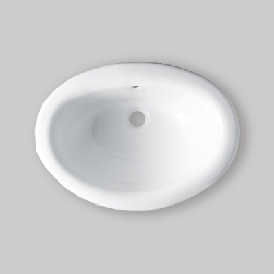 LAVABO DA INCASSO SOPRAPIANO "DECOR 56" SPR 56 x 41 cm