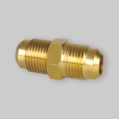 RACCORDO DIRITTO DOPPIO MM PER CONDIZIONAMENTO 1/4" x 1/4"