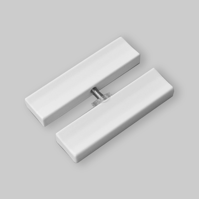 MANIGLIA PER PORTA SMERALDA A BATTENTE Argento Lucido