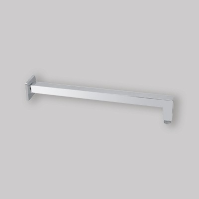 BRACCIO DOCCIA "DAMASCO" IN ACCIAIO CROMATO 1/2" - 30 cm