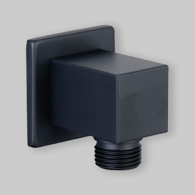 PRESA ACQUA QUADRA NERO 1/2" - 1/2"