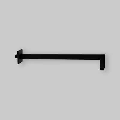 BRACCIO DOCCIA SQUADRE QUADRO NERO Cm 30