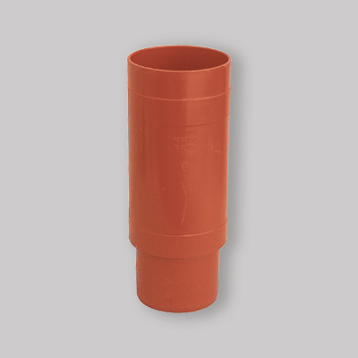 GIUNTO DI RIPARAZIONE IN PVC ARANCIO 1 PEZZO Ø 80