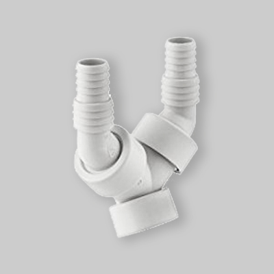 ATTACCO DOPPIO LAVATRICE-LAVASTOVIGLIE Filetto 1"