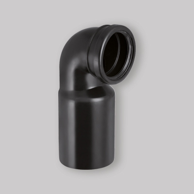 CURVA WC 90° PE PER VASO SOSPESO 110-110