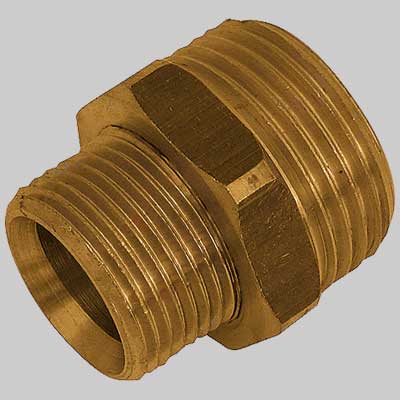 NIPLES RIDOTTO OTTONE GIALLO 1"1/4 x 3/4