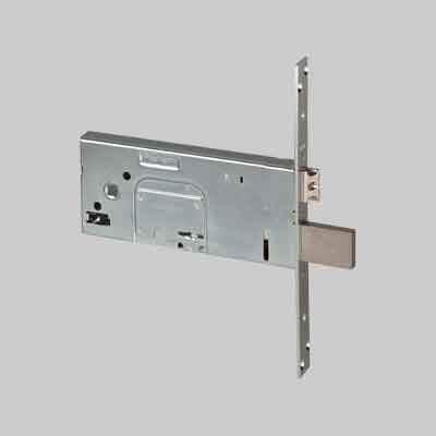 SERRATURA DOPPIA MAPPA PER PORTE ALLUMINIO DA FASCIA ART. 57353 CISA E90 - scatola mm 185x78