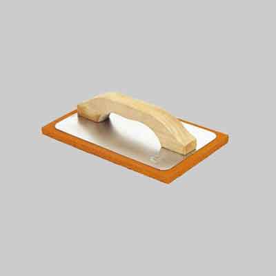 FRATTONE IN GOMMASPUGNA LEVIGATO 28 cm 28x14 sp.mm 20 - arancio (morbida)