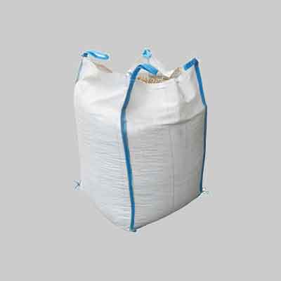 SACCONE IN POLIPROPILENE FONDO CHIUSO 'BIG BAG' cm 90x90x120h - Port. 1500 Kg