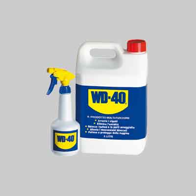 SBLOCCANTE LUBRIFICANTE 'WD-40' Tanica 5lt + Dosatore