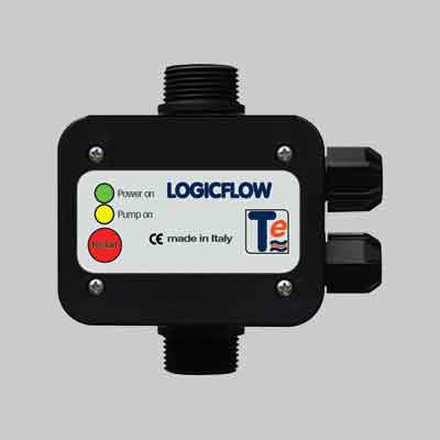 FLUSSOSTATO ELETTRONICO 'LOGIC FLOW' Per elettropompe max HP 1,5 Att. 1"