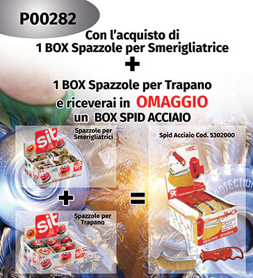 KIT BOX SPAZZOLE A TAZZA E A GAMBO SIT 80 pezzi