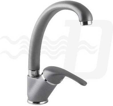 MISCELATORE MONOCOMANDO LAVELLO MONOFORO Granito bianco