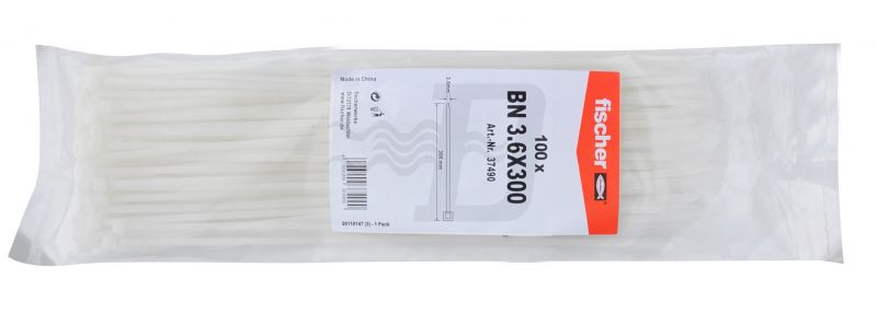 100 PZ FASCETTE PER CABLAGGIO IN NYLON 2.5 x 100 mm