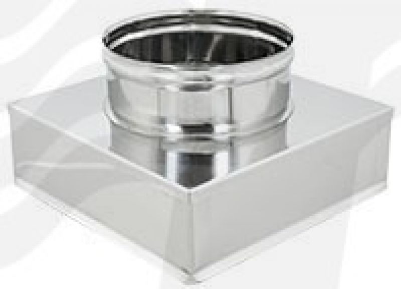 RIDUZIONI QUADRE-TONDE ACCIAIO INOX Da 250x250 a 200