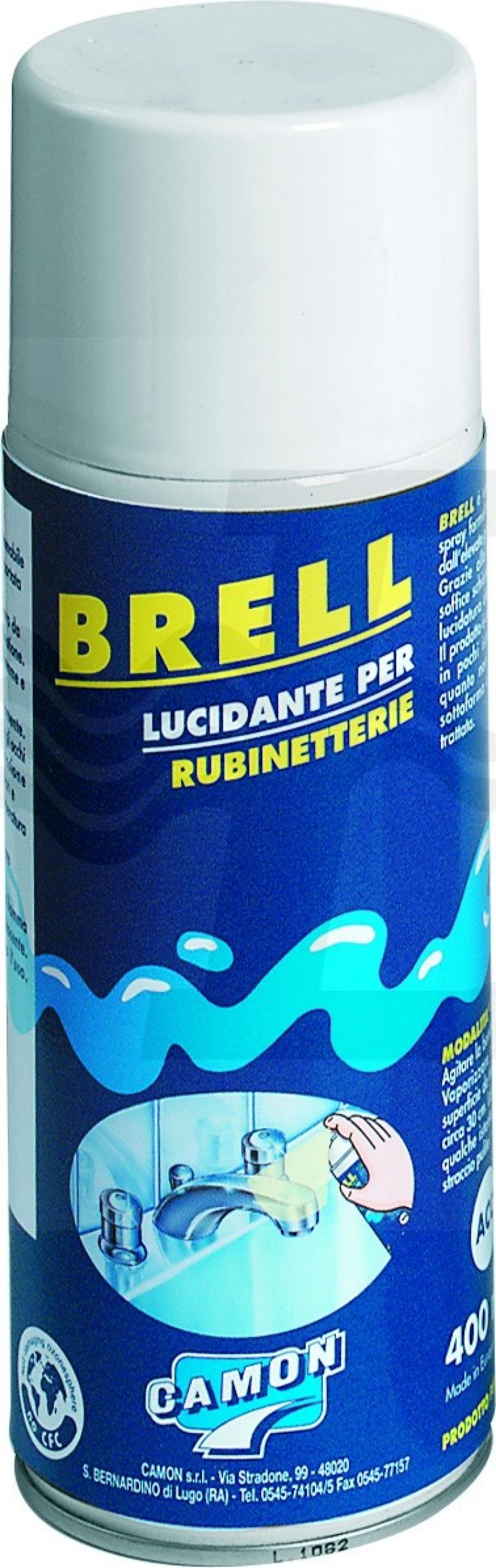 SPRAY LUCIDA METALLO "BRELL" 400 ml